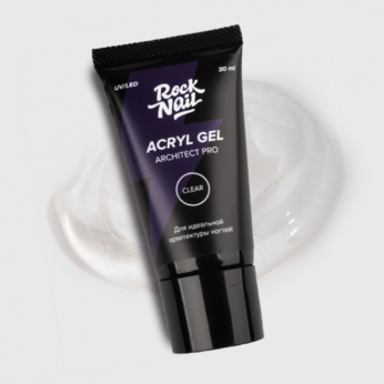 Акригель RockNail Architect PRO Clear
