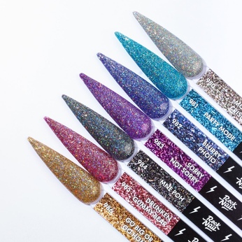 Коллекция гель лаков ROCKNAIL Rebel