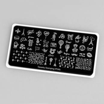 Пластина Swanky Stamping 081