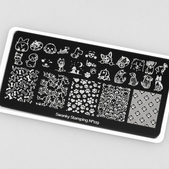 Пластина Swanky Stamping 119
