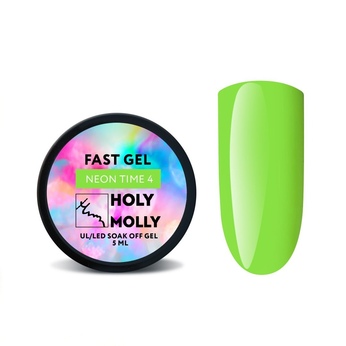 FAST GEL Holy Molly NEON TIME 4 15ml
