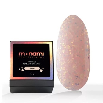Гель Monami Twinkle Peach 15г