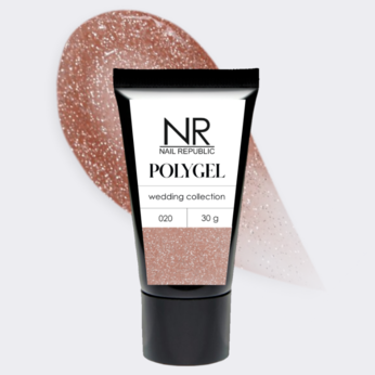 Полигель NR PolyGel 020 Wedding collection (30 гр)