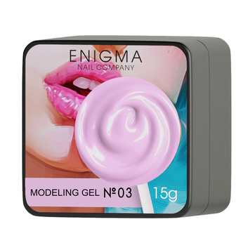 Гель для наращивания ENIGMA Modeling gel 03 15g.