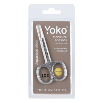 Ножницы для кутикулы YOKO SN103. Японская сталь, ручная заточка