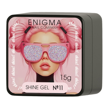 Гель для наращивания ENIGMA Shine gel 11 15g.