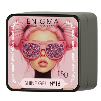 Гель для наращивания ENIGMA Shine gel 16 15g.