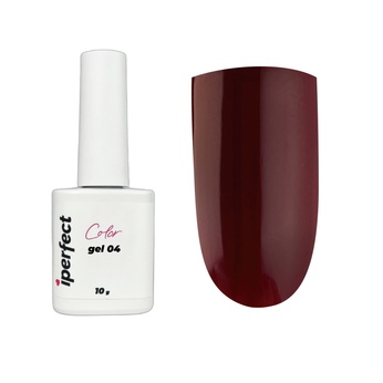 Гель-лак iPerfect Color gel 10g - 04 Red
