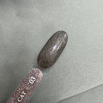 Гель-лак с эффектом кошачий глаз ENIGMA Blaze Cat 6 мл. 03