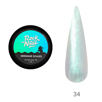 Гель-краска RockNail Mermaid Scales 34 The Birth of Venus