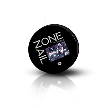 Глиттер гель ONE NAIL SHINE 03 5g.
