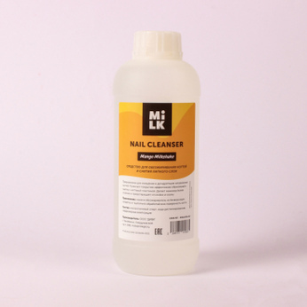 Обезжириватель Milk Nail Cleanser Mangо Milkshake, 1000 мл