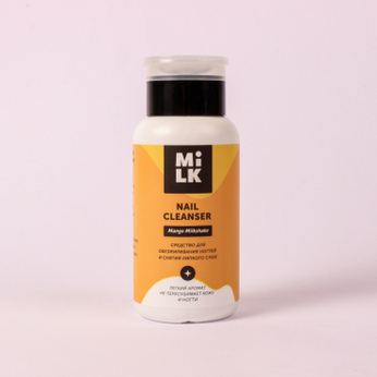Обезжириватель Milk Nail Cleanser Mangо Milkshake, 200 мл