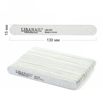 Пилки LISANAIL 180х240 50шт. кор.